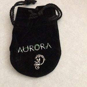 Aurora shamrocks fairy charm with pouch